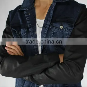2016 Professional Jeans Manufacturer Washed Mens FashionJacket thumbnail-1