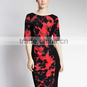 PETITE Floral Wrap Dress Design thumbnail-1