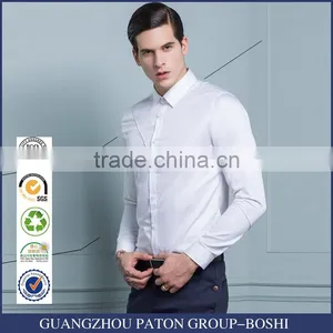Fashion White Shirt Of Western Formal Wear For Men thumbnail-1