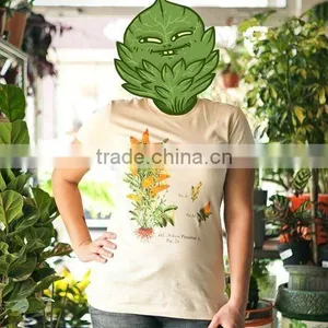 Customize Plant Printing T-shirts thumbnail-1