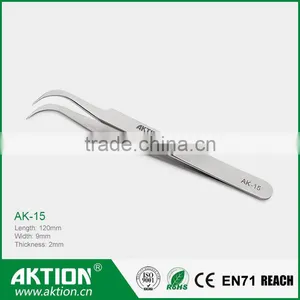 Hot Sell Good Quality Stainless Steel Tweezers Eyebrow Tweezers thumbnail-1