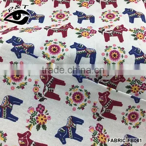Handmade Linen Striped Cotton Fabric Canvas Cloth Patchwork Decoration Groceries Printed Fabric For Sewing Cut Home Supplies thumbnail-1