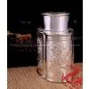 Silver Tea Bucket - Four-Season Flowers Tea Bucket thumbnail-2
