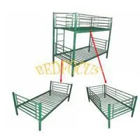 KD Structure Steel Bunk Bed Bed-H-023 thumbnail-1
