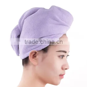 100% Cotton Womens Towel Hair Drying Wrap thumbnail-1