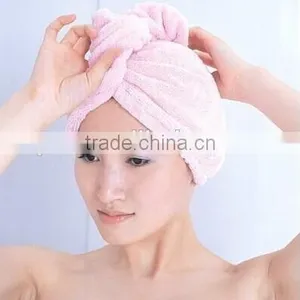 Microfiber Made Good Absorbent Eurow Microfiber Hair Turban Embroidered Does Not Contain Any Chemicaling Redients thumbnail-1