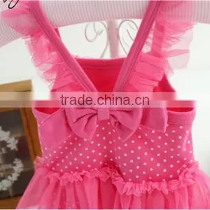 Summer Dresses Fashion Girls Baby Dress Princess Party Cute Big Bow Kids Girls Dress Tutu Kids Clothes thumbnail-5
