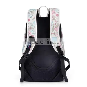 Fashion Print Children Shoulder Canvas Backpack Traveling Bag thumbnail-4