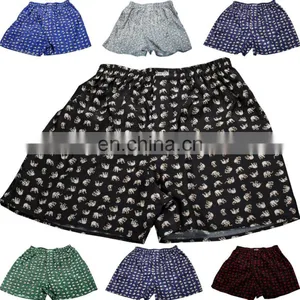 Brand New Elephant Thai Silk Blend Boxers thumbnail-1