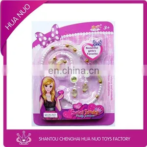 Bead Plastic Girl Toy Fashion Jewelry Toy Play Set thumbnail-1