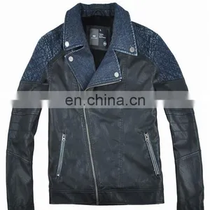 Good Quality Mens Custom Design Yamaha Leather Jacket thumbnail-1