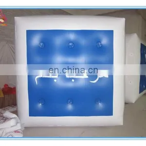 Hot Sale Inflatable Cube Helium, Inflatable Helium Gift Shape,sky Floating Helium Balloon for Advertising thumbnail-2