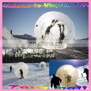 Snow Zorb Ball in Winter thumbnail-1