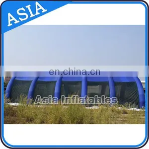 Outdoor Large Inflatable Tennis Tent For Sports , Inflatable Paintball Tent For Sale China thumbnail-1