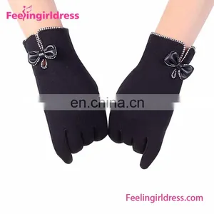 Personalized Winter Velevet Gloves For Touch Screen Women Gloves thumbnail-6