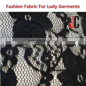 Thin Silk Slip Lace Trim Dentelle Lace Fabric Elastic Dyeing Fashion Lace Fabric thumbnail-5