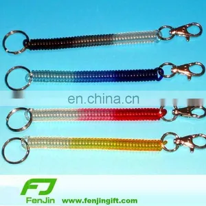 Colorful Plastic Spring Coil Lanyard thumbnail-1
