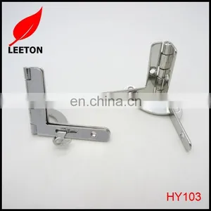 Shiny Nickel Quadrant Box Hinge thumbnail-5