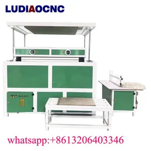 Acrylic ABS Vacuum Forming Machine Plastic Vacuum Thermoforming Machine for Sign Logo thumbnail-2