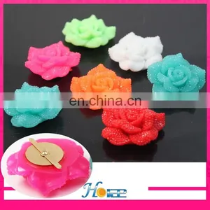 Fashion Flower Flip Flop Accessories Sandal Rhinestone Decoration Cheap Shoe Accessory thumbnail-2