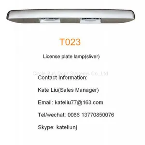 Toyota Coaster License Plate Lamp(sliver) (T023) thumbnail-1