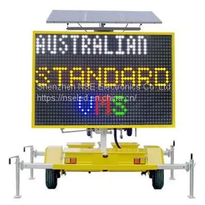 VMS Trailer Display Hot Sale, Australian Trailr Mounted Variable Message Sign thumbnail-3