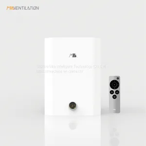 Ductless Air Recuperator HVAC HRV ERV Wall Mounted Plate Heat Exchanger thumbnail-4