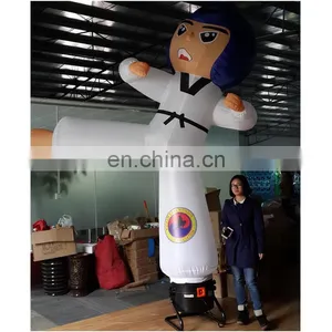 Wholesale 3mH Cheap Inflatable Taekwondo Figure For Advertising And Promotional thumbnail-3