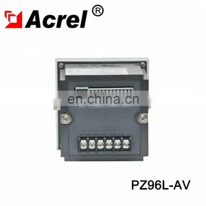 LCD Digital Display Panel Meter, Voltage Multifunction Energy Power Meter With RS485 Modbus ACREL PZ96L-AV thumbnail-3