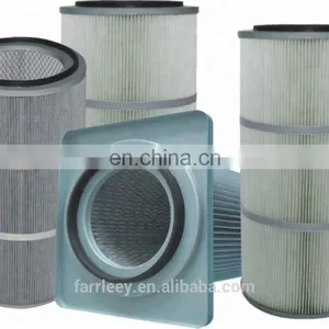 Cylindrical Industrial Filter Cartridge PTFE Membrane Wide Pleat Spacing thumbnail-3