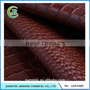 Crocodile Pattern Imitation PU Leather for Furniture thumbnail-1