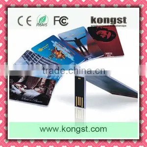 Luxury High-end High-definition Custom Print Aluminum Credit Card Usb Flash Drive thumbnail-5