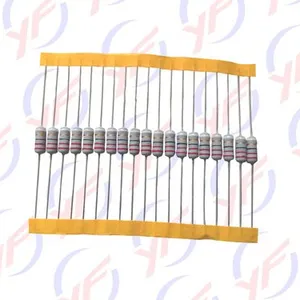 Plug-in 2Watts Wire Wound Anti-pulsed Resistor With Fusible Performance thumbnail-1