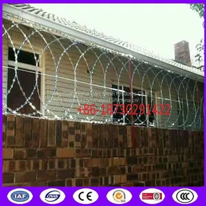 High Security Flatwrap Razor Barbed Wire Roll For Flat Razor Wire Panel thumbnail-2