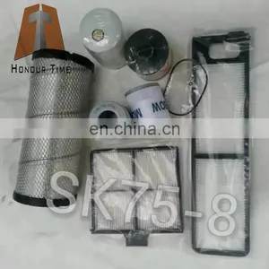 Excavator Filter Series for SK75-8 Fuel /oil/air/air CON /hydraulic Filter thumbnail-3