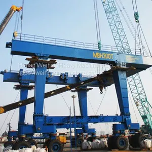 Double Beam Container Gantry Crane Ocean Port Lifting Container Rail Mounted Gantry Crane thumbnail-1