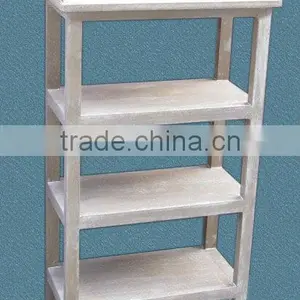 Paulownia Wood Storage Shelf thumbnail-2