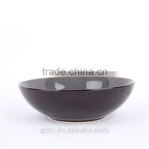 Stoneware 16pcs Dinnerware Set With Gray Reactive Glaze thumbnail-3