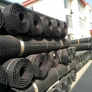 Earthing Products Plastic PP Biaxial Geogrid Price for Road Soil Stabilizer thumbnail-5