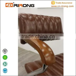 High Back Office Chair Spare Parts With Armrests and Nylon Base thumbnail-3