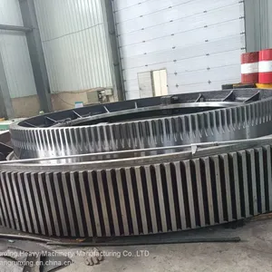 Supply Ring Girth Gear Pinion Spare Parts of Rotary Kiln Plant thumbnail-2