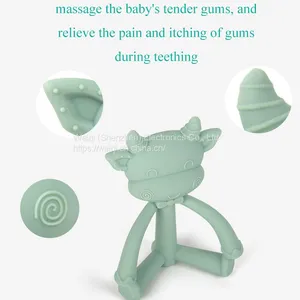 Baby Teether Toys Teething Cow Sheep Teething Toy by Weiqi thumbnail-5