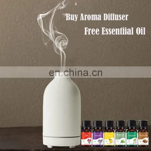 2021 Fragrance Air Mist Humidifier Essential Oil Diffuser Aromaterapia Diffuser Gear 5 Colors Ceramic Diffuser thumbnail-4