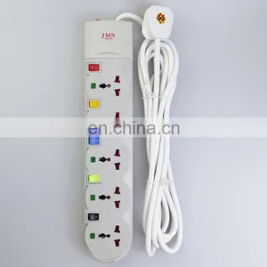 New Design High Quality Cheap Price Mains Power Outlet 2M Black 13A Outlet Power Electrical Household Extension Socket thumbnail-2