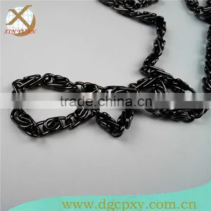 Gunmetal Chain With Clasp for Handbag Handles thumbnail-1