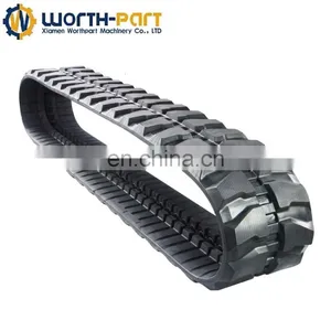 High Quality Combine Harvester Rubber Track Snow Scooter Rubber Track Made in China thumbnail-3