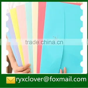 A4 Envelope Colorful Magic Tape File Bag With Customized Logo thumbnail-2