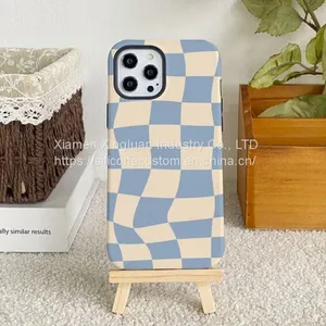 Checkerboard Art Silicone Phone Case IPhone Phone Case thumbnail-2