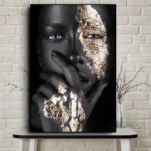 Wholesale Oil Paintings of African American Art Deco Figures thumbnail-5
