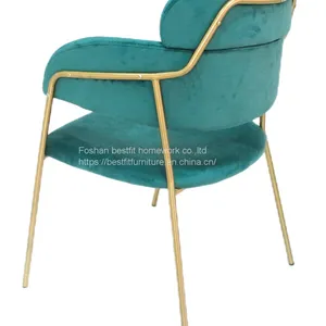 XC218 Whole Sell Price Stainless Steel Dining Chair Modern Design thumbnail-2